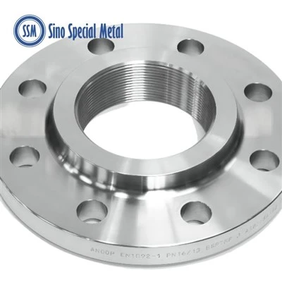 Monel K500 DIN 2565-2569 Vītņoti atloki ar kaklu